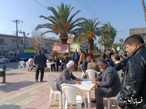 جلسه میز خدمت شهر بندرترکمن در روز یکشنبه برگزار شد