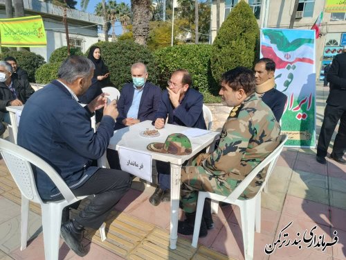 جلسه میز خدمت شهر بندرترکمن در روز یکشنبه برگزار شد