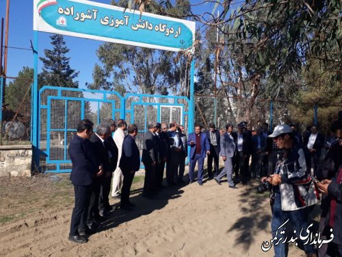 بازدید و جلسه مجمع نمایندگان استان گلستان از جزیره آشوراده بندرترکمن
