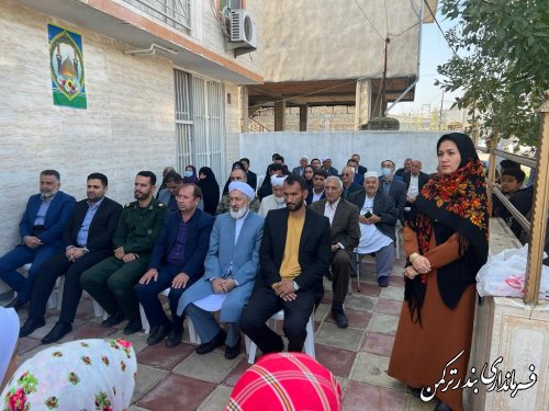 چهارمین کتابخانه عمومی روستایی شهرستان ترکمن افتتاح گردید