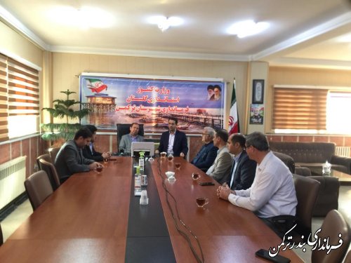 آئین تکریم و معارفه رئیس جدید اداره فرهنگ و ارشاد اسلامی شهرستان برگزار شد