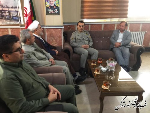 دیدار و گفتگو فرماندار با جناب آقای دکتر کنعانی مدیرکل محترم محیط زیست استان
