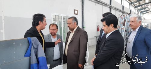 جلسه بررسی مشکلات شهرک صنعتی پنج پیکر بندرترکمن برگزار شد