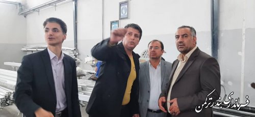 جلسه بررسی مشکلات شهرک صنعتی پنج پیکر بندرترکمن برگزار شد