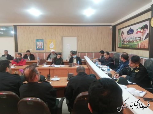 هفتمین جلسه شورای هماهنگی مبارزه با مواد مخدر شهرستان برگزار شد