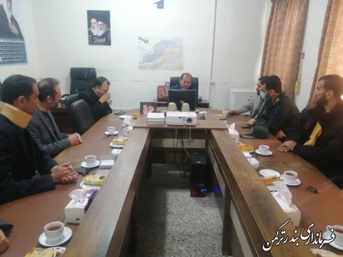 بازدید فرماندار و اعضای شورای تامین شهرستان از دانشگاه آزاد اسلامی 