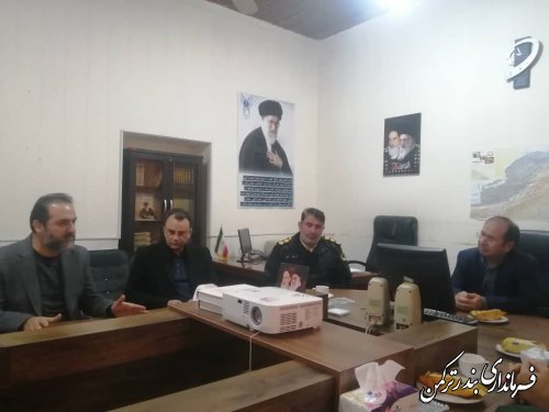 بازدید فرماندار و اعضای شورای تامین شهرستان از دانشگاه آزاد اسلامی 
