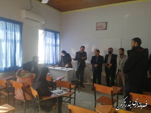 بازدید فرماندار و اعضای شورای تامین شهرستان از دانشگاه آزاد اسلامی 