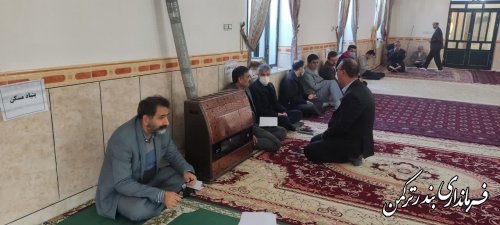 جلسه میز خدمت روستای خواجلر در روز جمعه برگزار شد