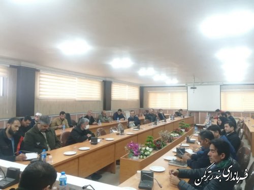 نهمین جلسه شورای هماهنگی مبارزه با مواد مخدر شهرستان برگزار شد