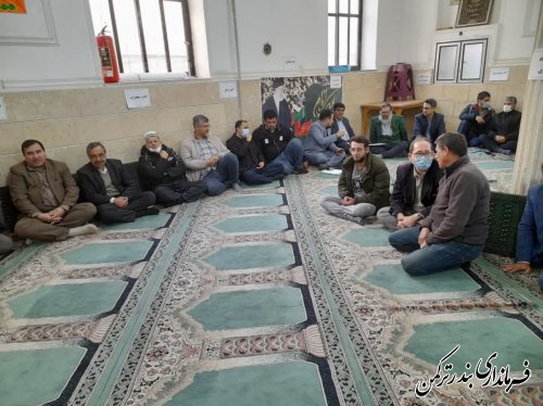 جلسه میز خدمت شهر بندرترکمن در روز جمعه برگزار شد