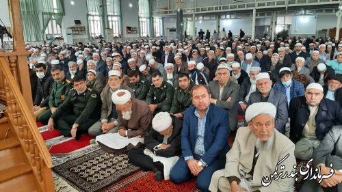 مراسم یوم الله نهم دی در مسجد قبا بندرترکمن برگزار گردید
