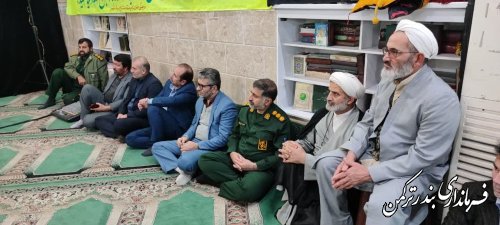 مراسم سومین سالگرد شهید حاج قاسم سلیمانی در بندرترکمن برگزار شد