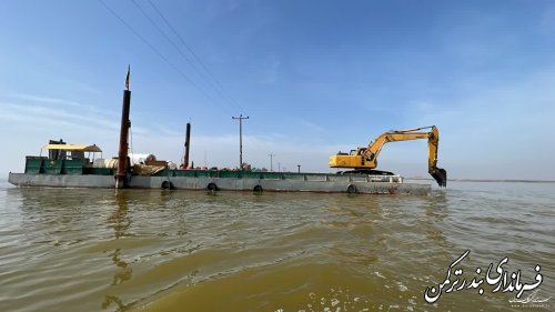 اردوی یک روزه «راهیان پیشرفت» به محل پروژه لایروبی خلیج گرگان