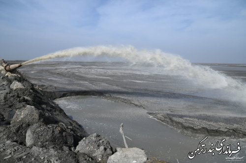 اردوی یک روزه «راهیان پیشرفت» به محل پروژه لایروبی خلیج گرگان