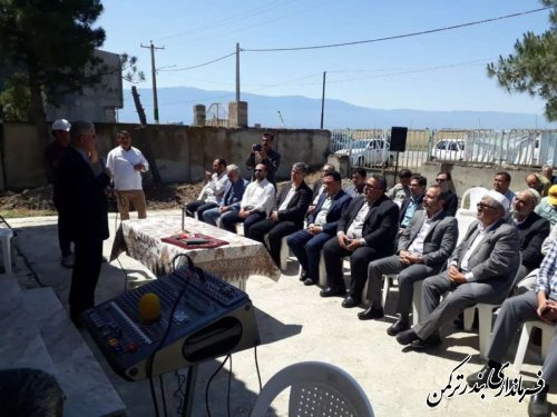 پنج پیکر اولین روستای مجهز به فیبر نوری در استان گلستان