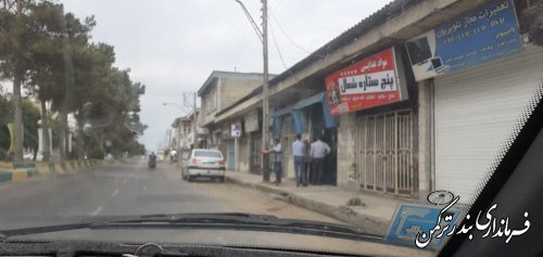  بازدید و نظارت بر خبازی های سطح شهر و روستای شهرستان بندر ترکمن