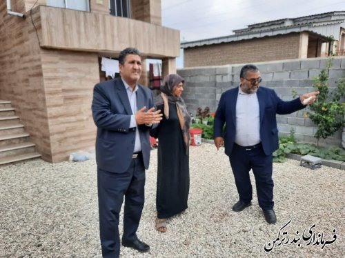 بازدید فرماندار از قطعی آب خیابانهای ساحل 41وساحل 39