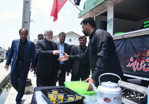 مراسم غبارروبی مزار شهدای بهشت فاطمه (س) شهرستان ترکمن برگزار شد