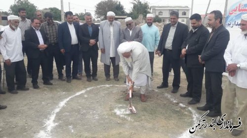 آغاز عملیات اجرایی پروژه اولین مجتمع تجاری و خدماتی روستایی گلستان در پنج پیکر