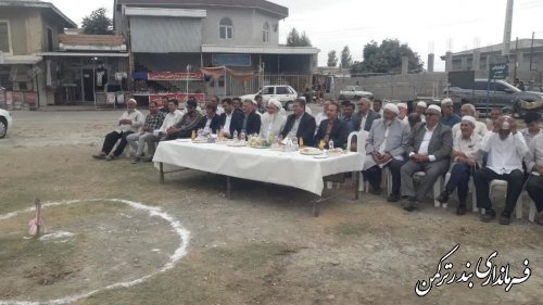 آغاز عملیات اجرایی پروژه اولین مجتمع تجاری و خدماتی روستایی گلستان در پنج پیکر