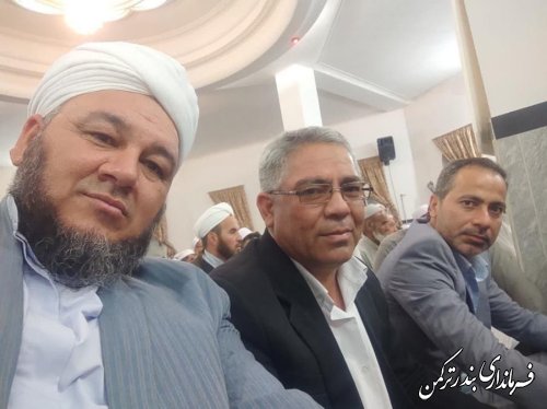 آیین مولودی‌خوانی در حوزه علمیه اعظمیه بندرترکمن