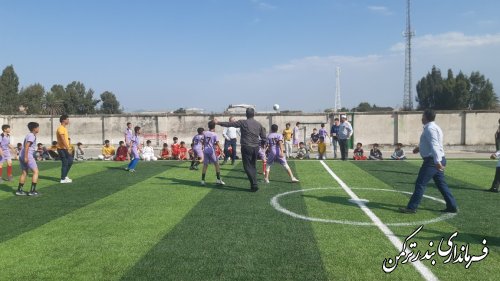 زمین چمن مصنوعی مدرسه قلم چی روستای قره سو افتتاح شد