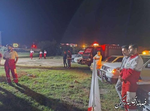 مانور لحظه صفر در بندرترکمن برگزار شد