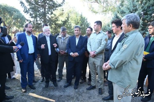 بازدید استاندار گلستان از برخی پروژه‌های قابل افتتاح در دومین سفر رییس جمهور به گلستان