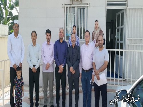 تجلیل بخشدار بندرترکمن از بهورزان روستاهای بخش مرکزی