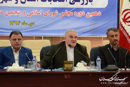 استاندار گلستان: باید آغازگر تدوین مدل و آیین نامه اجرایی بازرسی باشیم