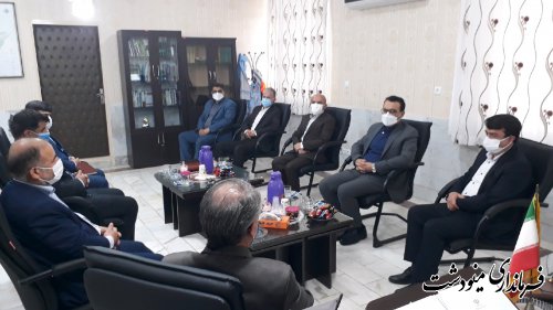 تاکید فرماندار بر اصل بی طرفی و امانتداری اعضای بازرسی انتخابات شهرستان مینودشت