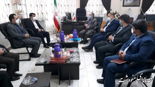 تاکید فرماندار بر اصل بی طرفی و امانتداری اعضای بازرسی انتخابات شهرستان مینودشت