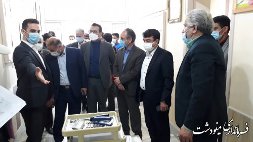 تاکید فرماندار بر اصل بی طرفی و امانتداری اعضای بازرسی انتخابات شهرستان مینودشت