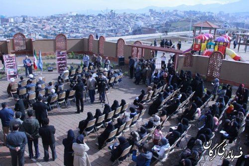 اولین پارک بانوان استان در شهر گرگان مورد بهره برداری قرار گرفت