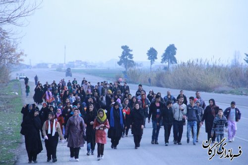 برگزاری جشن انقلاب در شهرجلین و روستاهای اتراچال، ،تقرتپه،قرن آبادوکماسی 