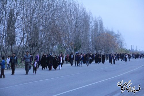 برگزاری جشن انقلاب در شهرجلین و روستاهای اتراچال، ،تقرتپه،قرن آبادوکماسی 