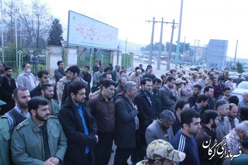 گزارش تصویری / استقبال از دو شهید گمنام در شهرستان گرگان 