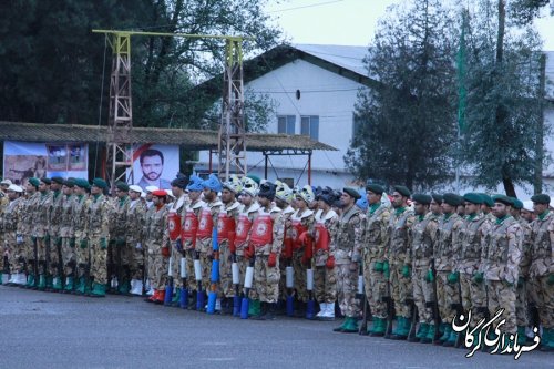 صبحگاه مشترک نیروهای مسلح در لشکر 30گرگان 