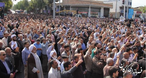 مراسم تشییع جانباختگان حادثه منا در گرگان برگزار شد