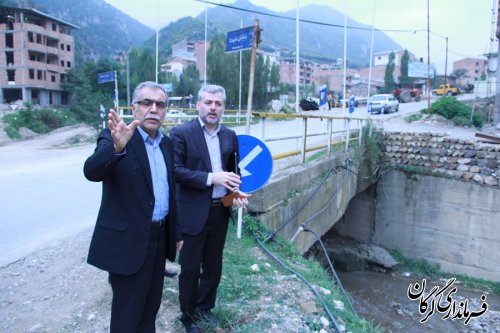 بازدید معاون وزیر کشور از ساخت و سازهای غیر مجاز روستای زیارت 