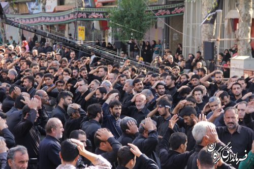 مراسم متمرکز تاسوعای حسینی در مرکز استان برگزار شد 