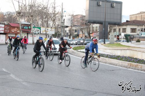 تقدیر برنامه فرمول یک از حضور فرماندار گرگان در سه شنبه های بدون خودرو