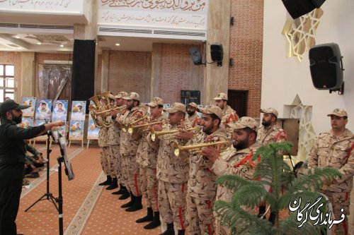 مراسم بزرگداشت اربعین سیدالشهدا مقاومت سردار سپهبد شهید حاج قاسم سلیمانی در گرگان برگزار شد  