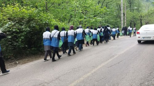 مراسم پاکسازی طبیعت به مناسبت روز زمین پاک در گرگان