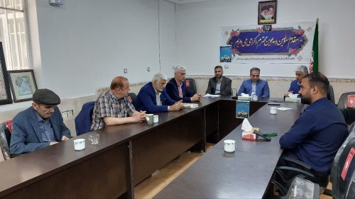 نشست فرماندار گرگان با کانون کارگران بازنشسته و مستمری بگیران تأمین اجتماعی