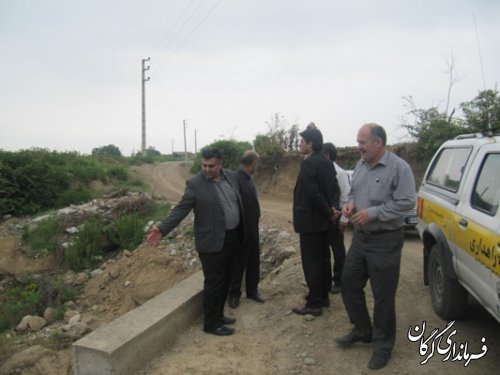 گزارش تصویری بازدید سرپرست معاونت برنامه ریزی و عمرانی از روستاهای بخش بهاران