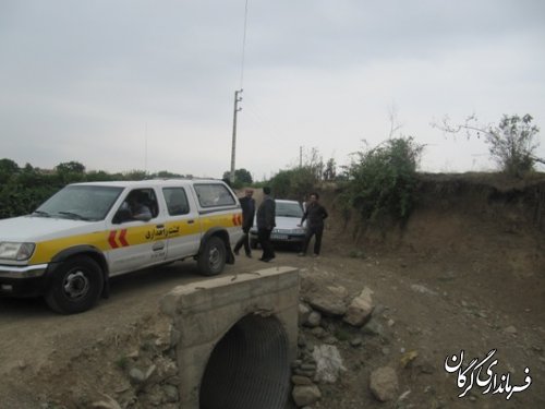 گزارش تصویری بازدید سرپرست معاونت برنامه ریزی و عمرانی از روستاهای بخش بهاران