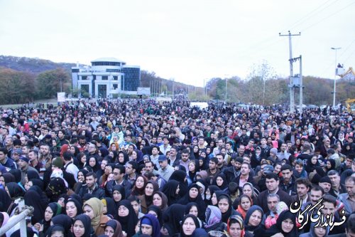 گزارش تصویری از همایش بزرگ پیاده روی همگانی در گرگان