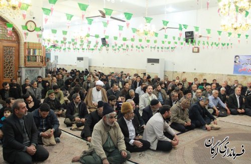 برنامه ده شب ده مسجد در مسجد گلشن و امامزاده عبدا...(ع)روستای زیارت برگزار شد 